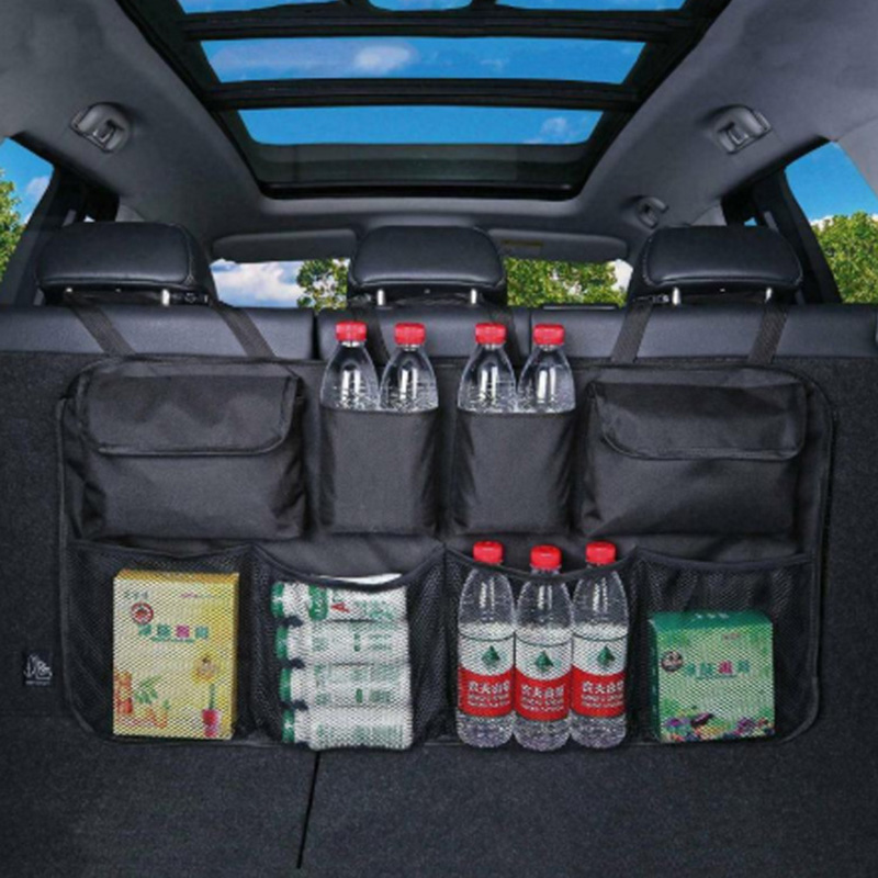 Car Cargo Net Trunk - Органайзер для багажника автомобиля, регулируемая сумка