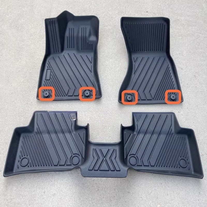 Car Floor Mat Rubber - 3D-коврики TPE для Porsche Macan S