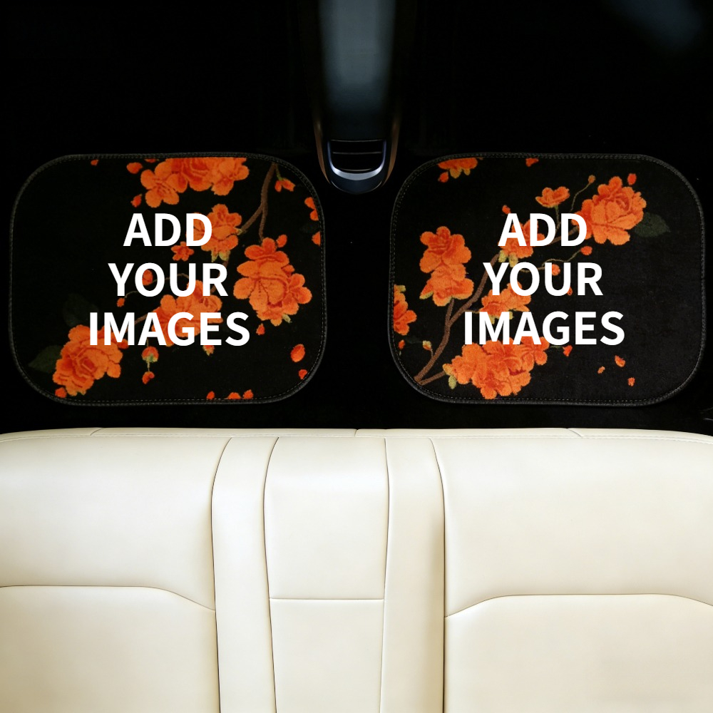 Car Accessories For Interior - 1 комплект/2 комплекта автомобильных ковриков на