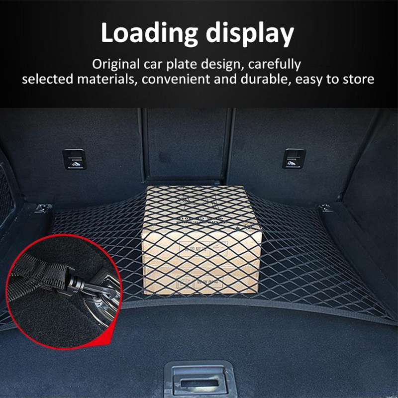 Сетка в багажник автомобиля дл – обзор и цена Car Cargo Net Trunk