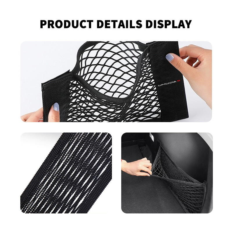 Сетчатый эластичный органайзер – обзор и цена Car Cargo Net Trunk