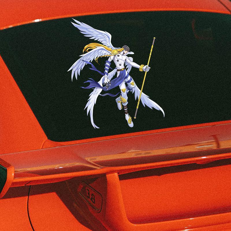 Наклейка на машину Digimon, ми – обзор и цена Car Accessories Cute
