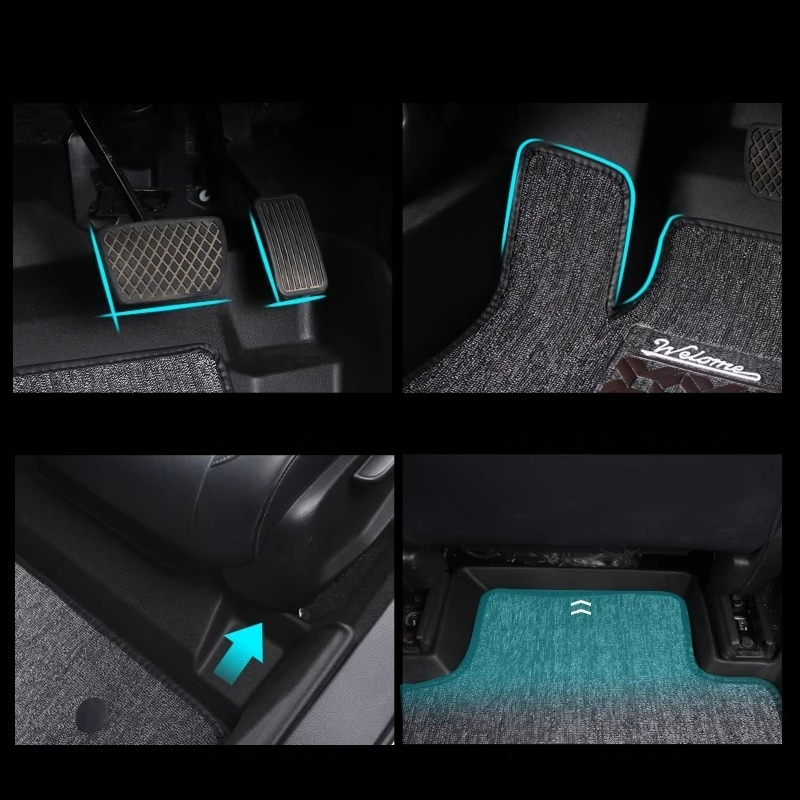 Универсальные автомобильные ко – обзор и цена Car Floor Mat Rubber