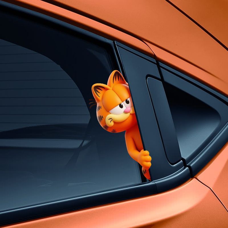 Оптовые наклейки с Гарфилдом:  – обзор и цена Car Accessories Cute