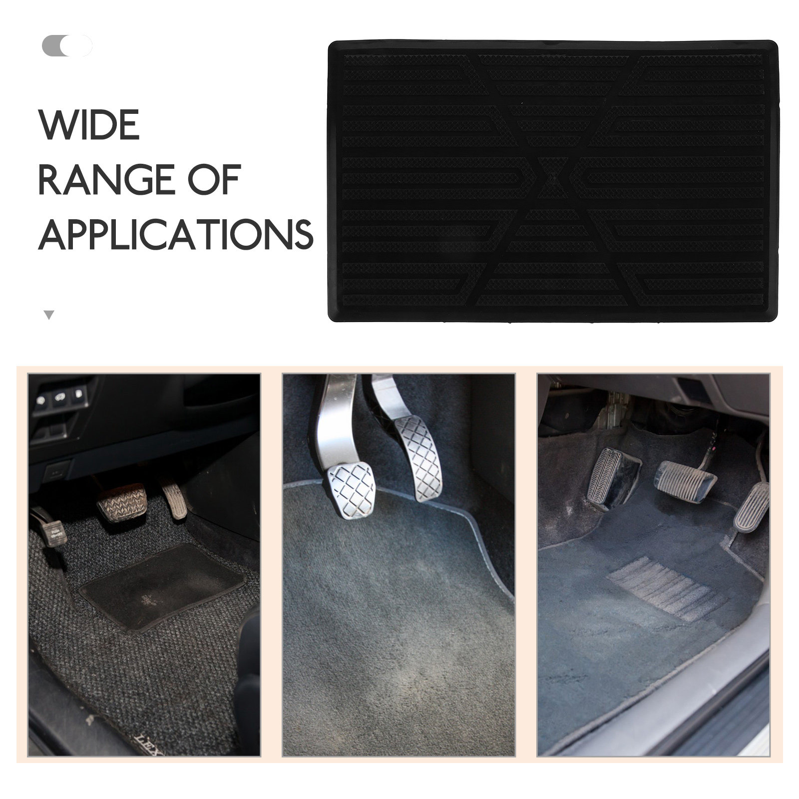 Резиновая накладка для защиты  – обзор и цена Car Floor Mat Rubber